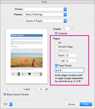 word for mac 2016 page width default view