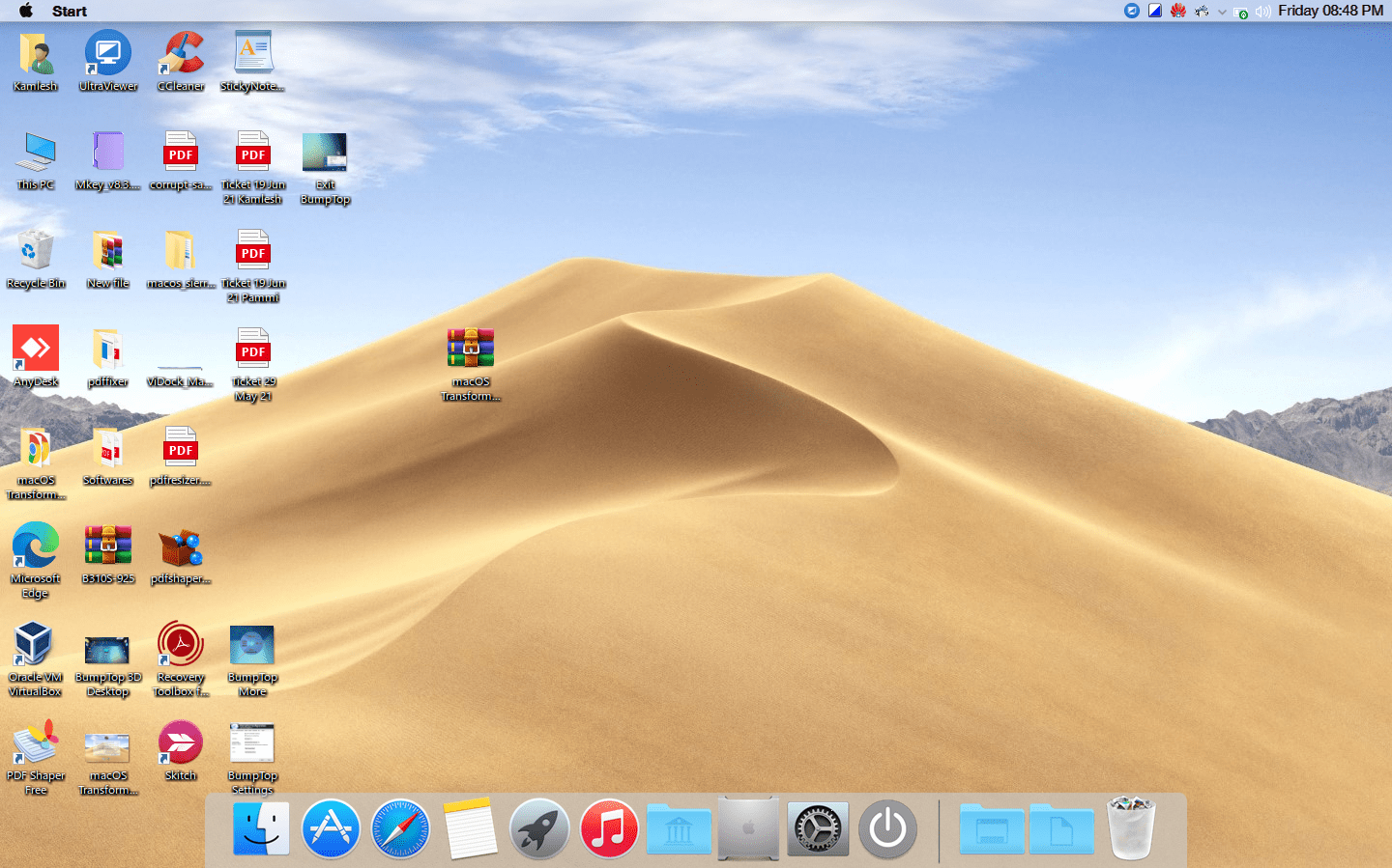 mac dock for windows 7 64bit